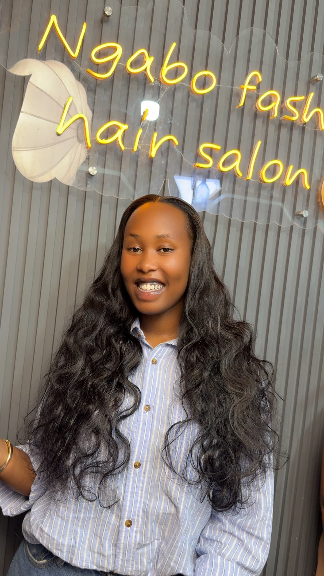 Brezilian 26inches 2bundles at Ngabo Fashion hair salon, Kigali