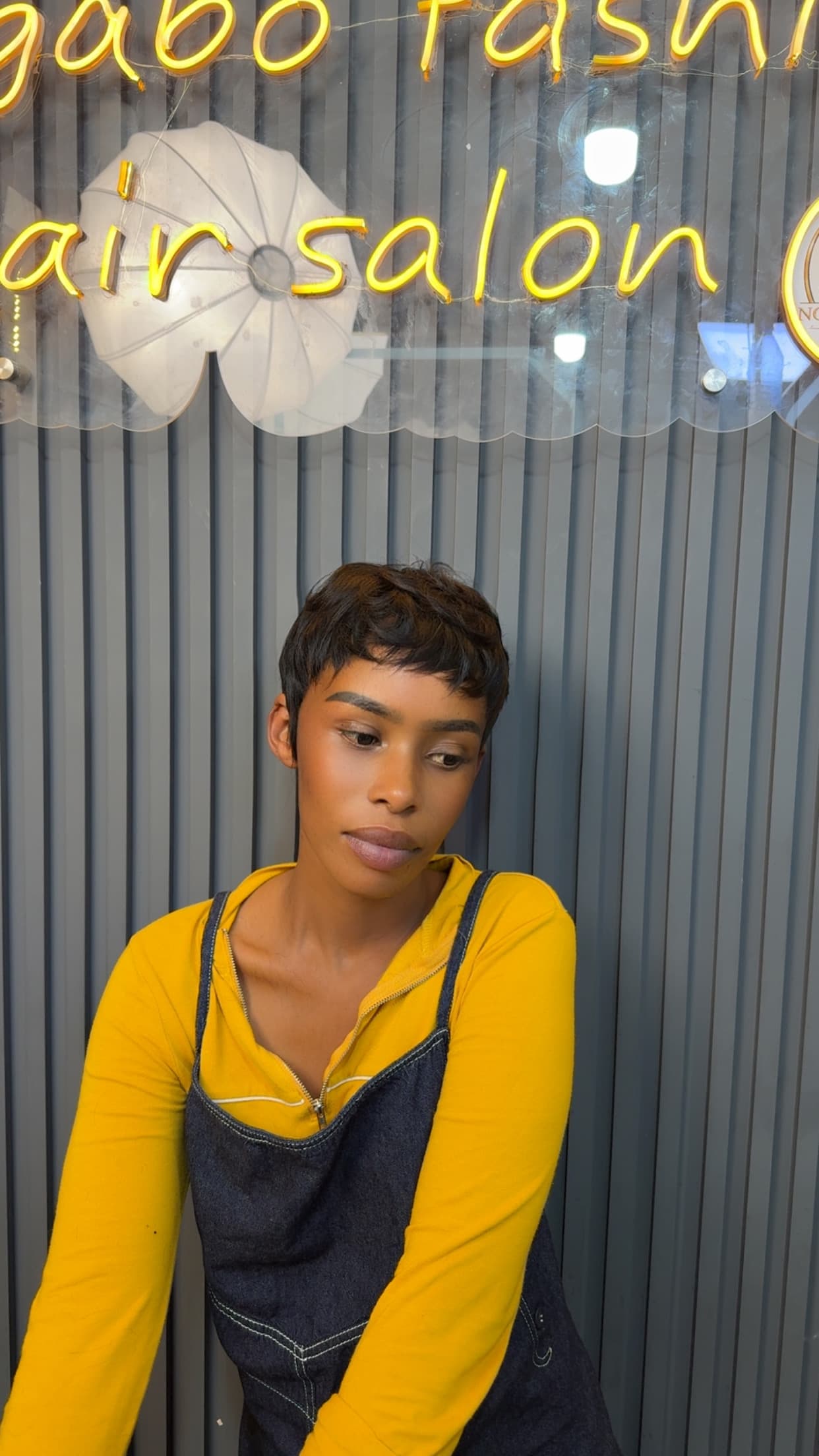Pixcutz at Ngabo Fashion hair salon, Kigali